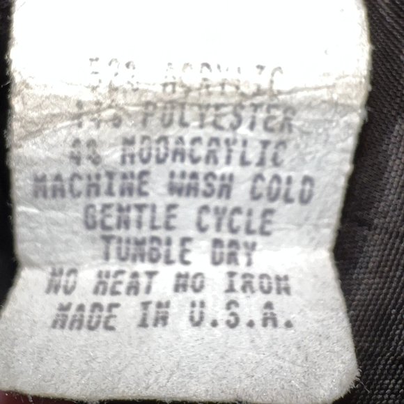 Tasha Polizzi Red Fleece Double-Breasted Coat Size Large - Picture 7 of 7